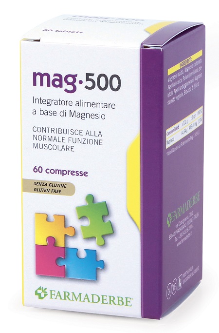 MAG 500 60 COMPRESSE - Farmacianumberone.it