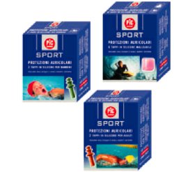 TAPPO AURICOLARE IN SILICONE PIC SPORT 6 PEZZI - Farmacianumberone.it