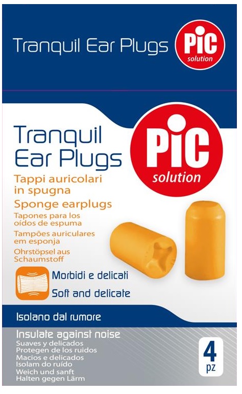 TAPPI AURICOLARI TRANQUIL IN SPUGNA 4 PEZZI - Farmacianumberone.it