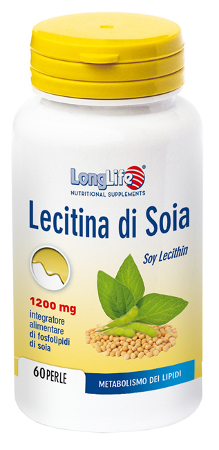 LONGLIFE LECITINA SOIA 60 PERLE - Farmacianumberone.it