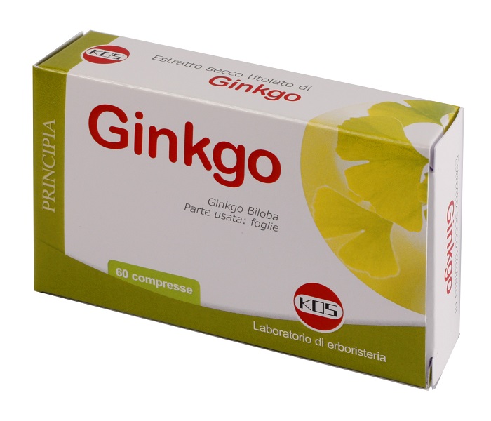 GINKGO BILOBA ESTRATTO SECCO 60 COMPRESSE - Farmacianumberone.it