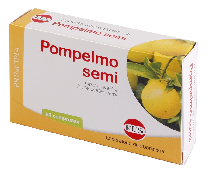POMPELMO SEMI ESTRATTO SECCO 60 COMPRESSE - Farmacianumberone.it