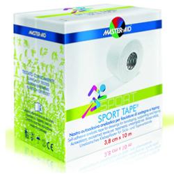 NASTRO AUTOADESIVO ANELASTICO PER FASCIATURE DI SOSTEGNO E TAPING MASTER-AID SPORT 3,8X10 - Farmacianumberone.it