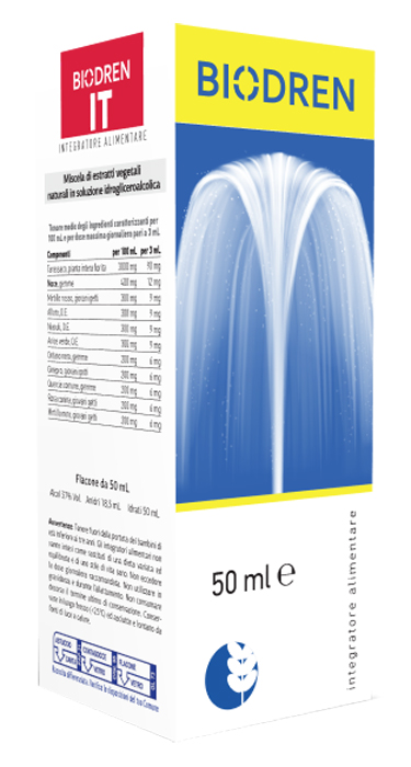 BIODREN IT 50ML SOL IAL - Farmacianumberone.it