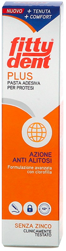 FITTYDENT PLUS ADESIVO PROTESI 40 G - Farmacianumberone.it