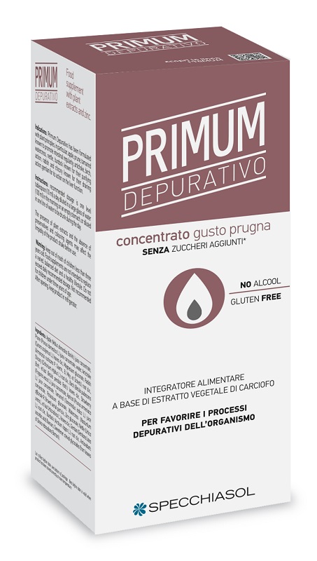 PRIMUM DEPURATIVO PRUGNA 250 ML - Farmacianumberone.it