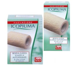 ICOPIUMA BENDA GARZA ELASTICA AUTOFISSANTE CM10X4MT 1 PEZZO - Farmacianumberone.it
