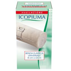 ICOPIUMA BENDA ELASTICA UNIVERSALE 8X450 CM - Farmacianumberone.it