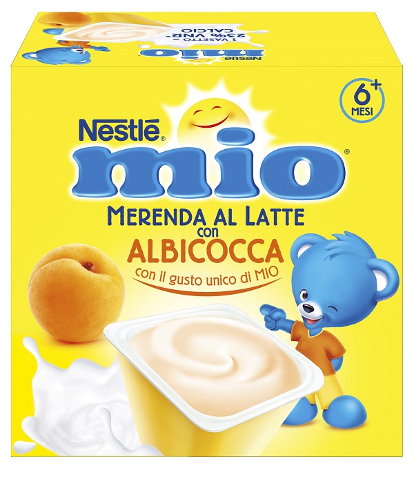 NESTLE' MIO MERENDA ALBICOCCA 4 X 100 G - Farmacianumberone.it