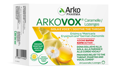 ARKOVOX MIELE/LIMONE 24 CARAMELLE - Farmacianumberone.it