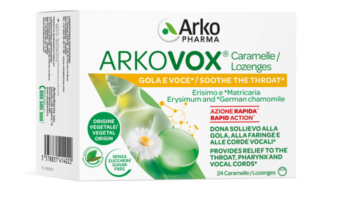 ARKOVOX MENTA/EUCALIPTO 24 CARAMELLE - Farmacianumberone.it