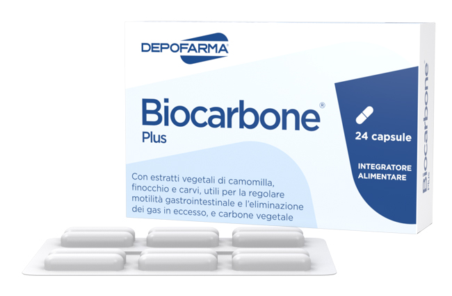 BIOCARBONE PLUS 24 CAPSULE - Farmacianumberone.it