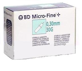 LANCETTE PUNGIDITO BD MICROFINE+ PER OPTIMUS GAUGE 33 25 PEZZI - Farmacianumberone.it