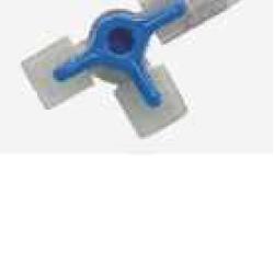 RUBINETTO A 3 VIE DELTA 3W WHITE CONNETTORI LUER LOCK GIREVOLI 1 PEZZO - Farmacianumberone.it