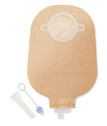 SACCA PER UROSTOMIA DANSAC NOVA 2 ANATOMICA TRASPARENTE MIDI CON RUBINETTO DI CHIUSURA DI SICUREZZA 55MM 10 PEZZI + 1 ADATTATORE E 10 TAPPINI ESTERNI - Farmacianumberone.it