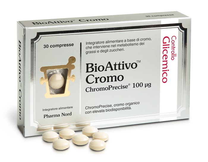 BIOATTIVO CROMO 30 COMPRESSE - Farmacianumberone.it