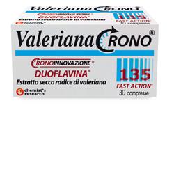 VALERIANA CRONO 135 CON DUOFLAVINA FAST ACTION 30 COMPRESSE - Farmacianumberone.it