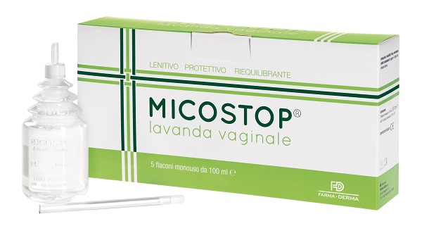 LAVANDA VAGINALE MICOSTOP 5 FLACONI DA 100 ML - Farmacianumberone.it