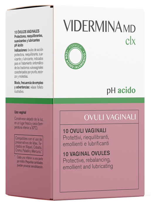 VIDERMINA CLX OVULI 10 PEZZI MD - Farmacianumberone.it