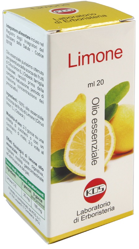 LIMONE OLIO ESSENZIALE 20 ML - Farmacianumberone.it