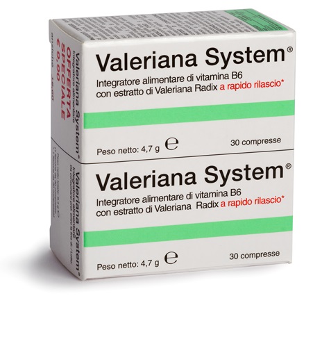 VALERIANA SYSTEM 30 COMPRESSE+30 COMPRESSE - Farmacianumberone.it