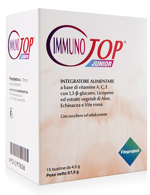 IMMUNOTOP JUNIOR 15 BUSTINE 4,5 G - Farmacianumberone.it