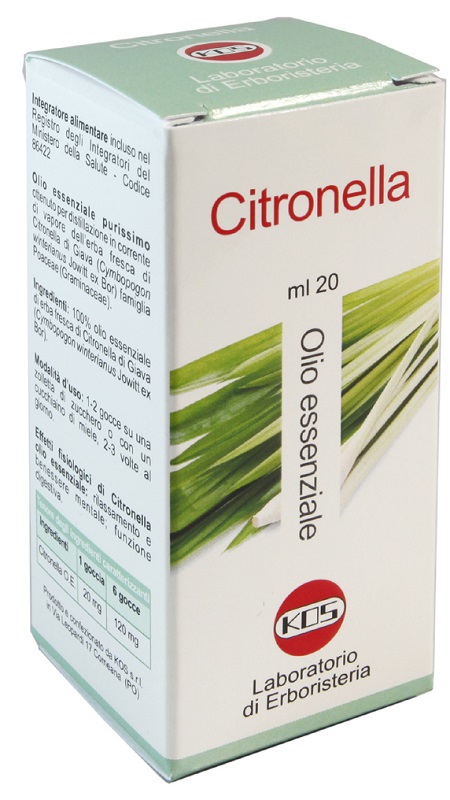 CITRONELLA OLIO ESSENZIALE 20 ML - Farmacianumberone.it