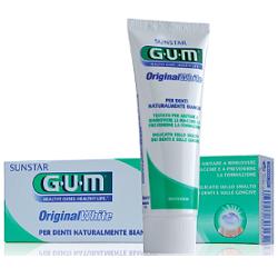 GUM ORIGINAL WHITE DENTIFRICIO 75 ML - Farmacianumberone.it