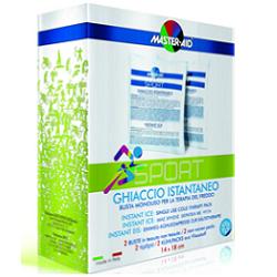 GHIACCIO ISTANTANEO MASTER-AID SPORT PER TERAPIA DEL FREDDO 2 PEZZI - Farmacianumberone.it