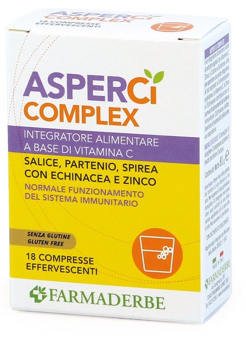 ASPER CI COMPLEX 18 COMPRESSE - Farmacianumberone.it