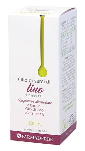 OLIO ALIMENTARE SEMI LINO 100 ML - Farmacianumberone.it