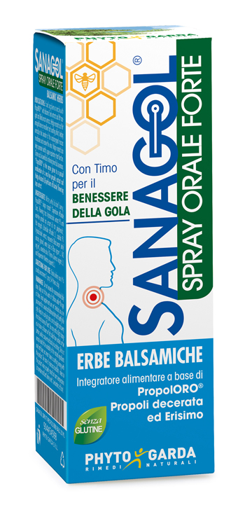 SANAGOL SPRAY FORTE ERBE BALSAMICHE 20 ML - Farmacianumberone.it
