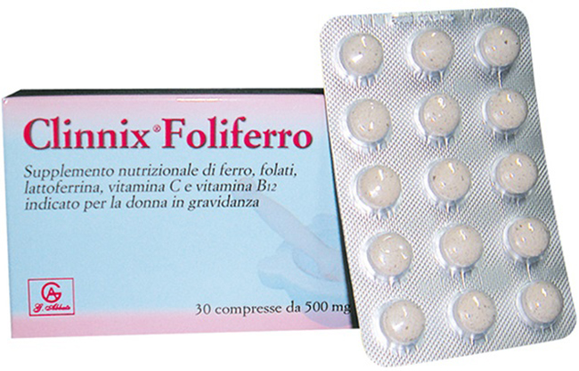 SANOCLIN FOLIFERRO 30 COMPRESSE - Farmacianumberone.it