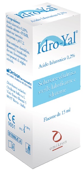 SOLUZIONE LUBRIFICANTE IDRO YAL 15 ML PER LENTI A CONTATTO - Farmacianumberone.it