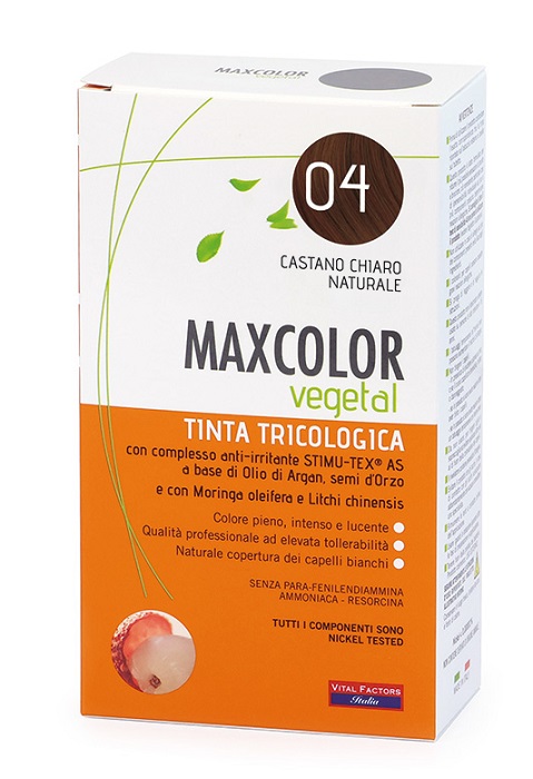MAX COLOR VEGETAL 04 TINTURA 140 ML - Farmacianumberone.it