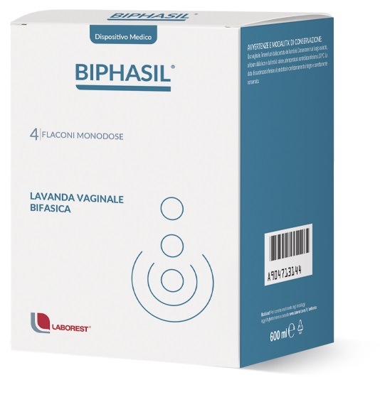 BIPHASIL TRATTAMENTO VAGINALE 4 FLACONIX150 ML - Farmacianumberone.it
