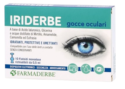 IRIDERBE GOCCE OCULARI MONODOSI 10 FLACONCINI DA 0,5ML - Farmacianumberone.it