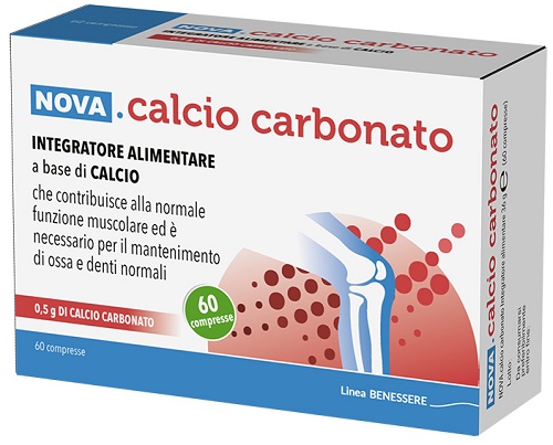CALCIO CARBONATO 60 COMPRESSE - Farmacianumberone.it