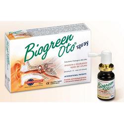 SOLUZIONE OTOLOGICA BIOGREEN OTO SPRAY RIMOZIONE E DISSOLUZIONE CERUME 13 ML - Farmacianumberone.it