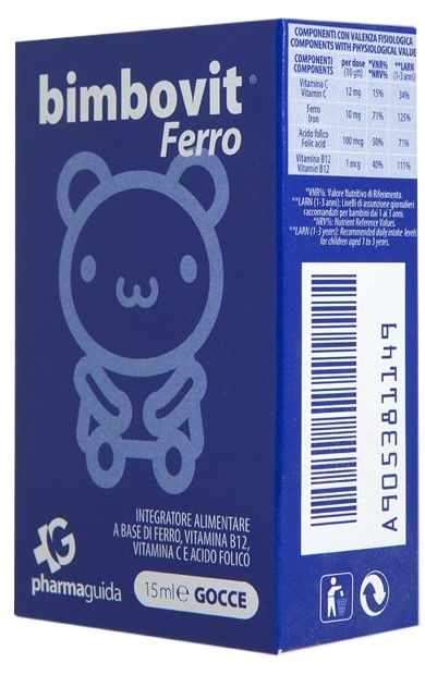 BIMBOVIT FERRO GOCCE 15 ML - Farmacianumberone.it