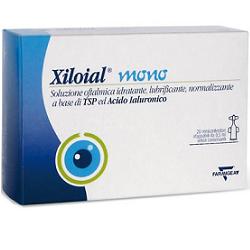 SOLUZIONE OFTALMICA IDRATANTE LUBRIFICANTE XILOIAL 20 MONODOSE DA 0,5ML - Farmacianumberone.it