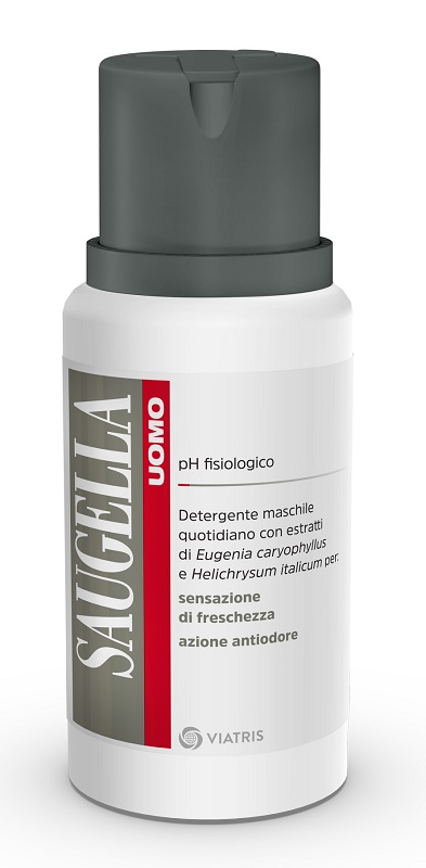 SAUGELLA UOMO PH FISIOLOGICO DETERGENTE MASCHILE 200 ML - Farmacianumberone.it