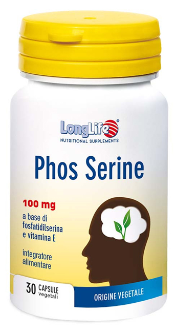 LONGLIFE PHOS SERINE 30 CAPSULE VEGETALI - Farmacianumberone.it