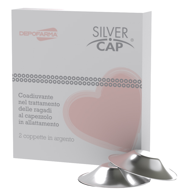 SILVER CAP COPPETTE IN ARGENTO COPRI CAPEZZOLI PER ALLATTAMENTO - Farmacianumberone.it