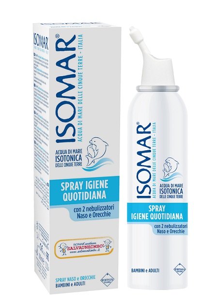 SOLUZIONE ACQUA DI MARE ISOMAR SPRAY IGIENE QUOTIDIANA 100 ML - Farmacianumberone.it