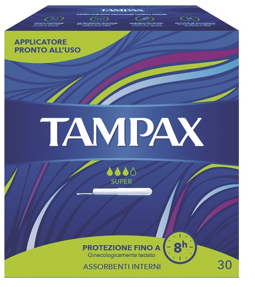 TAMPAX BLUE BOX SUPER 30 PEZZI - Farmacianumberone.it