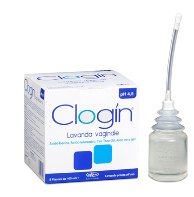 CLOGIN LAVANDA VAGINALE 5 FLACONI DA 100 ML + 5 CANNULE VAGINALI MONOUSO - Farmacianumberone.it