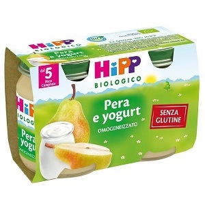 HIPP BIO HIPP BIO OMOGENEIZZATO PERA YOGURT 2X125 G - Farmacianumberone.it