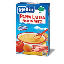 MELLIN PAPPA LATTE FRUTTA 250 G NUOVO FORMATO - Farmacianumberone.it