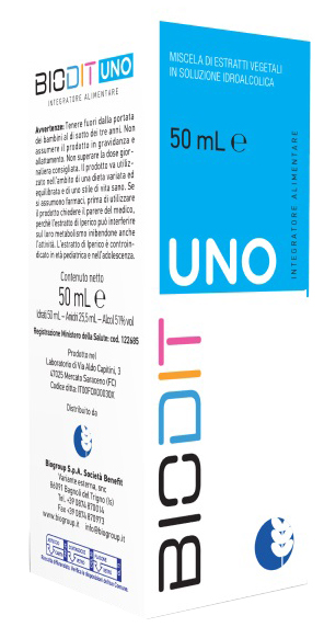 BIODIT UNO 50ML SOL IAL - Farmacianumberone.it